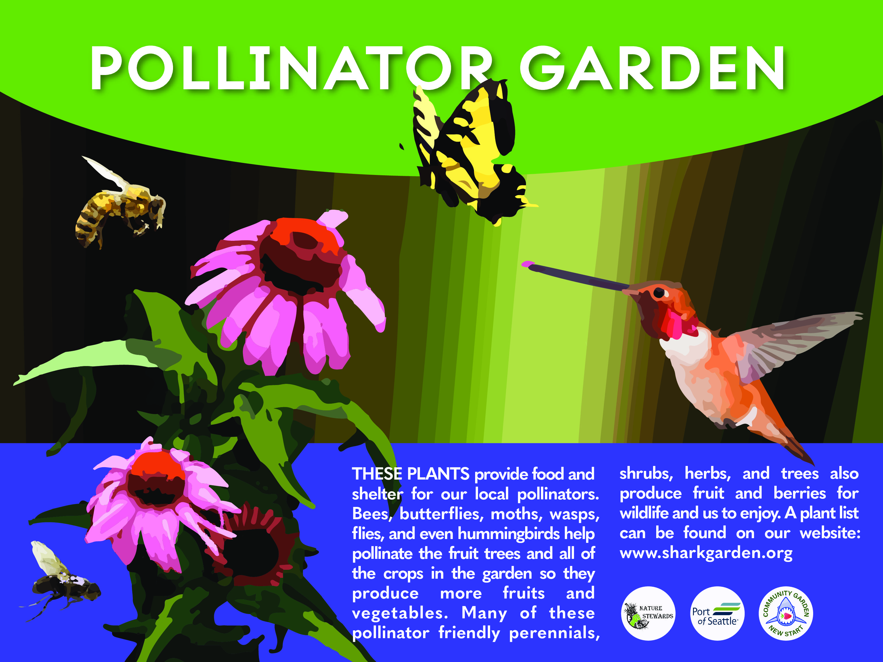 pollinator garden sign v6